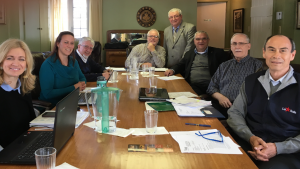 Visite de deux conseillers généraux dans le district du Canada francophone