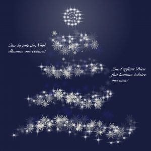 Heureux Noël et sainte année!
