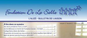 Nouvelle parution de l&rsquo;Alizé