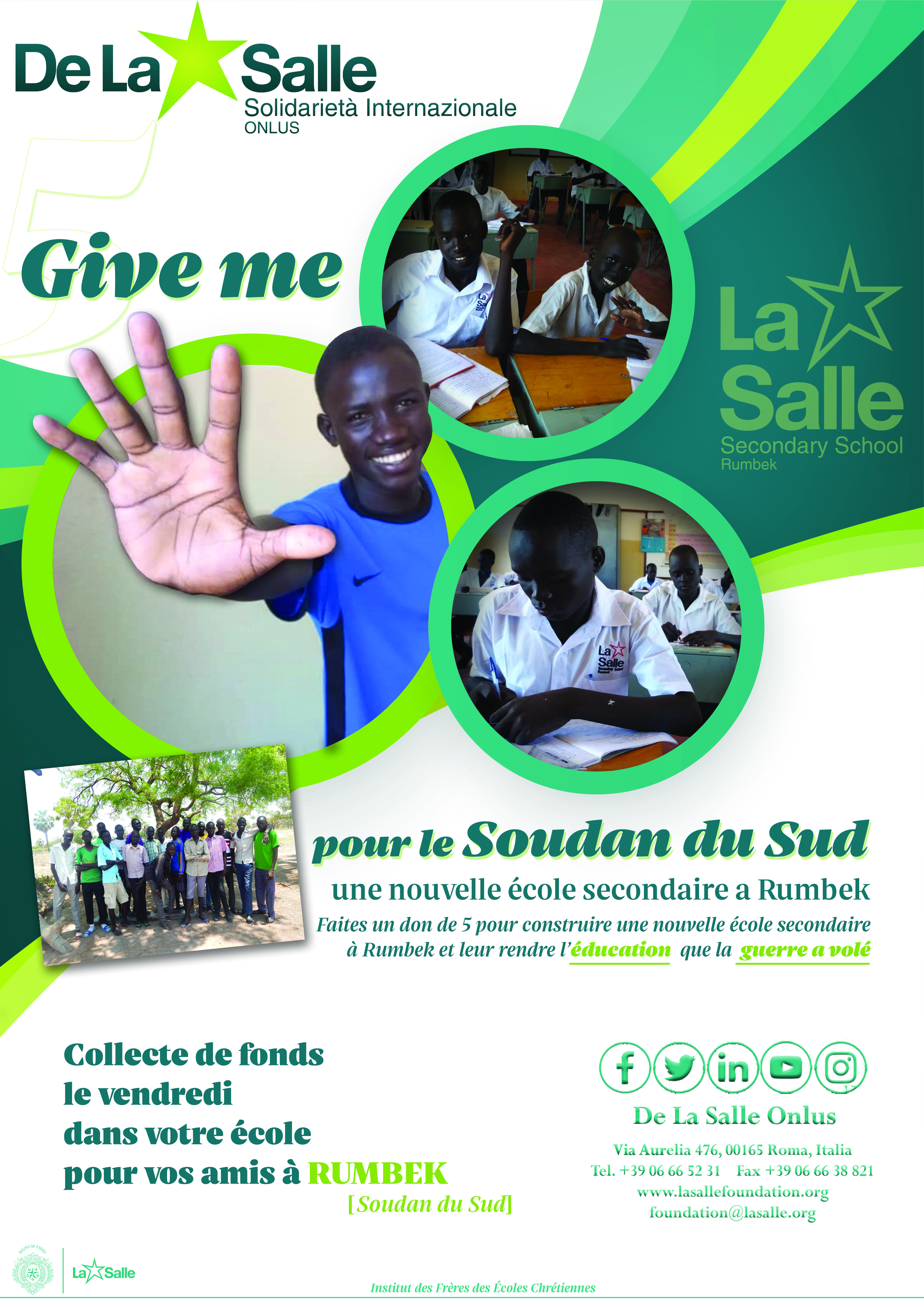 Levée de fonds éclair pour une école du Sud Soudan