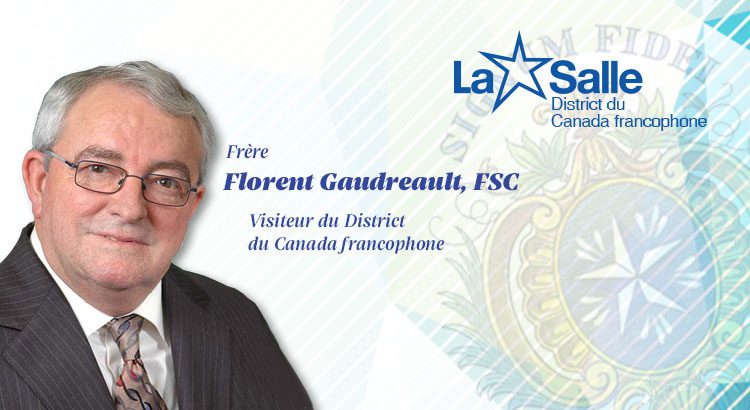 F. Florent Gaudreault reconduit comme supérieur provincial des Frères des Écoles Chrétiennes
